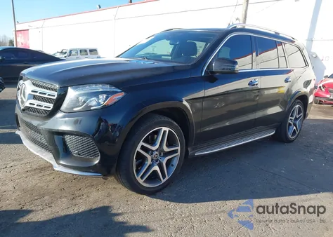 2017 Mercedes-Benz Gls 550 4Matic из США, поврежденный, VIN 4JGDF7DE1HA826470